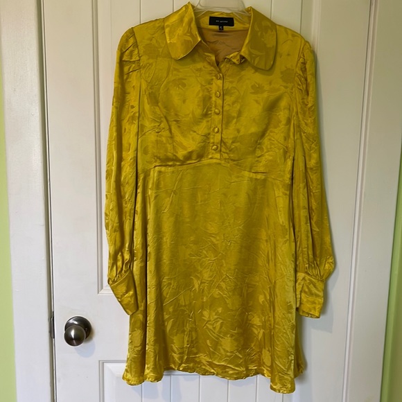 En Saison Long Sleeve Brocade Dress - Picture 1 of 7